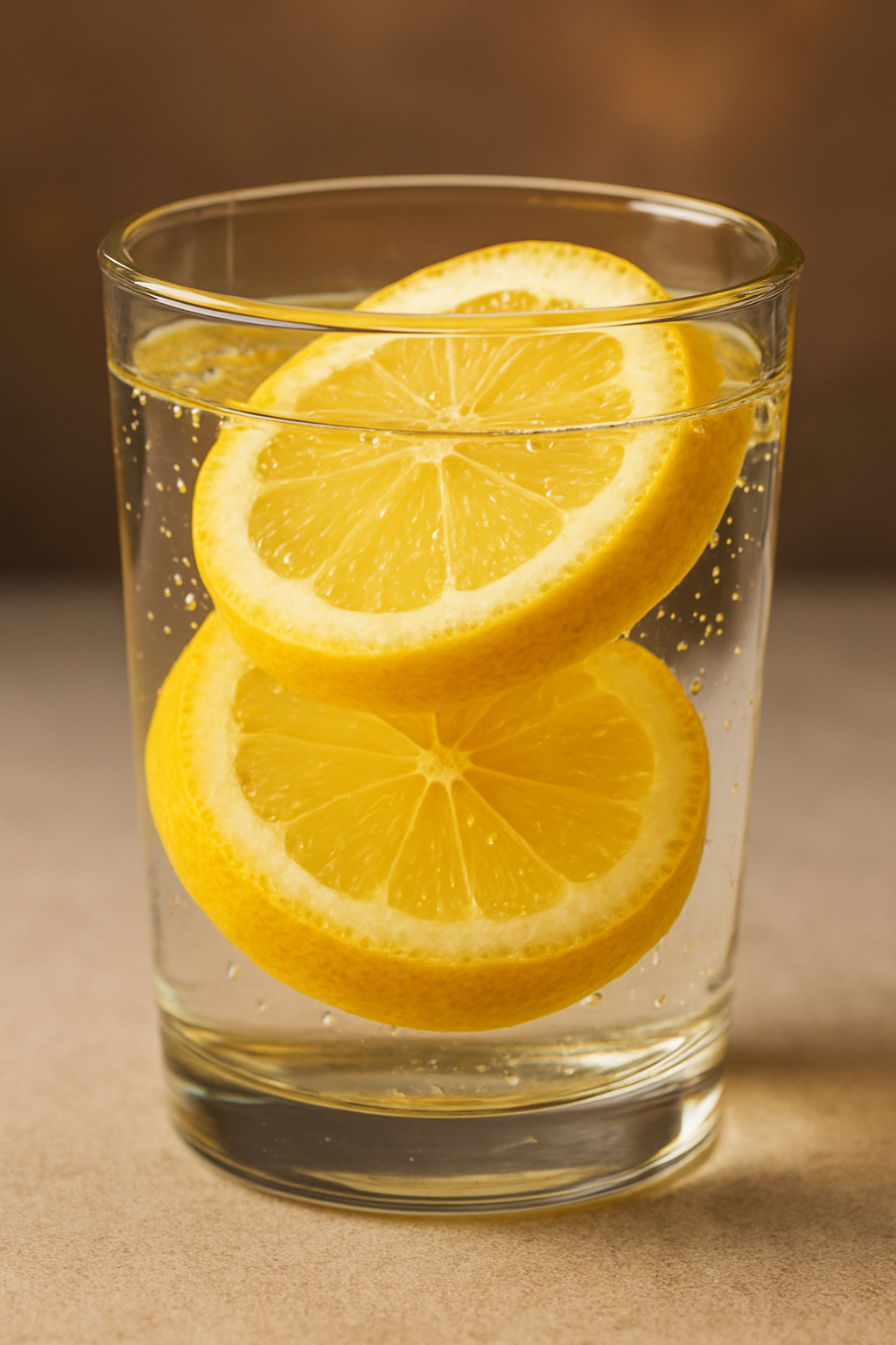fitness lemon water